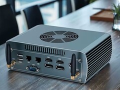 FU03 är en ny minidator med dubbelt Ethernet och många displayutgångar (Bildkälla: Kingnovy)