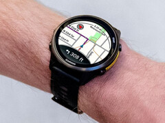 Det återstår att se exakt hur Garmin kommer att integrera Google Maps, turn-by-turn som visas på Forerunner 970. (Bildkälla: Garmin)