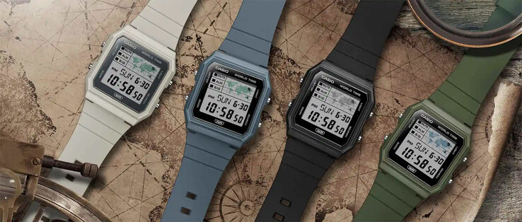Alla fyra färgerna på Casio LF-30W-serieklockan (bilden). (Bildkälla: Casio)