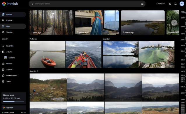 Immich är den främsta lösningen för dem som gillar de funktioner som erbjuds av Google Photos, samtidigt som du håller all din data under din kontroll (Bildkälla: Notebookcheck)