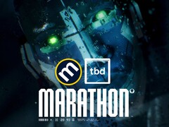 Marathon-bannern visas med Metacritic-logotypen