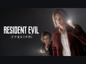 Claire Redfield och Sherry Birkin håller i ficklampor i det officiella reklamfotot för Resident Evil Requiem (Bildkälla: Capcom)