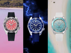 De nya Seiko Prospex Asia-Pacific-modellerna - SPB539, SPB541 och SPB543. (Bildkälla: Seiko)