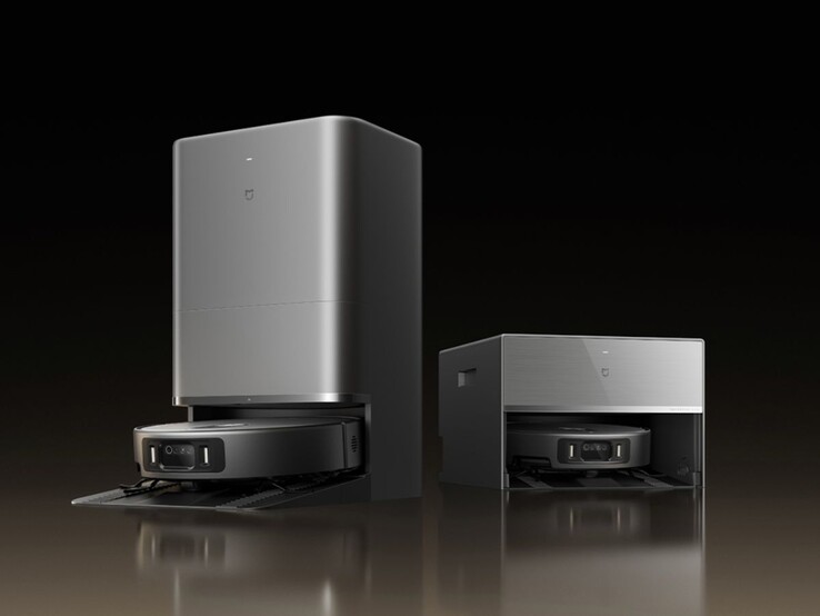 De två versionerna av Xiaomi Mi Home Robot Vacuum 6 Max