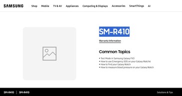 ...har modellnumret Samsung SM-410, enligt deras senaste läcka. (Källa: @TheGalox_ via X; Nemko, BIS via 91Mobiles; Samsung IN via XpertPick)