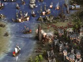 En bild som visar ett sjöslag i Cossacks 3.
