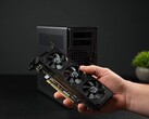 Minisforum MS-02 Ultra Mini PC har plats för lågprofilsgrafikkort.