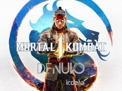 Banner för Mortal Kombat 1 med Denuvo-skydd visas