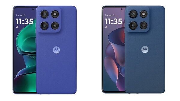 Motorola Edge 60 Stylus finns tillgänglig i två färger. (Bildkälla: Motorola)