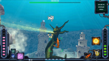På bilden: En skärmdump från Shrimp Game: Krill Confirmed.