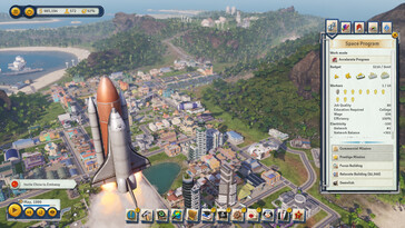 På bilden: En skärmdump från spelupplevelsen i Tropico 6.