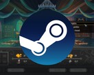 En bild som visar Steam-logotypen och spelet Yes, Your Grace, som nu är på rea.