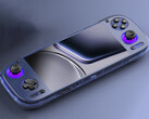 Det verkar som om Odin 3 inte kommer att ha en Micro HDMI-port. På bilden: spelhanddatorn i transparent blått. (Bildkälla: AYN - redigerad)