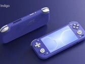 Anbernic RG 55G1 kommer att finnas att köpa i tre färger, däribland indigo.