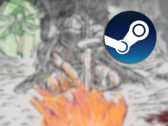 Black Souls släpptes ursprungligen 2017 i Japan, men spelet hade för många starka teman för Steam - fram till nu. Detta är en kraftigt censurerad version av detsamma. På bilden - en miniatyrbild av spelet med Steam-logotypen ovanpå (Bildkälla: Steam - Redigerad)