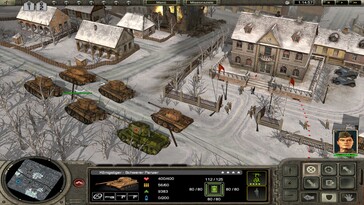 Bild: En skärmdump från spelet Codename Panzers – Phase One.