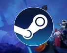 En bild som visar Steam-logotypen och spelet Fellowship, nu med 50 % rabatt.