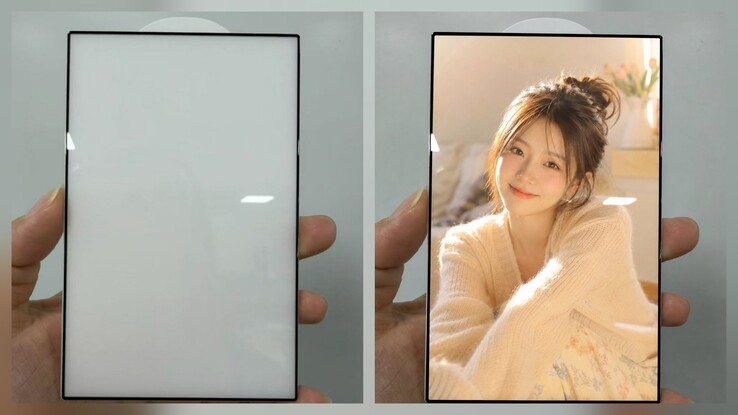 Galaxy Z Fold 8 Wide skärmskydd (vänster).