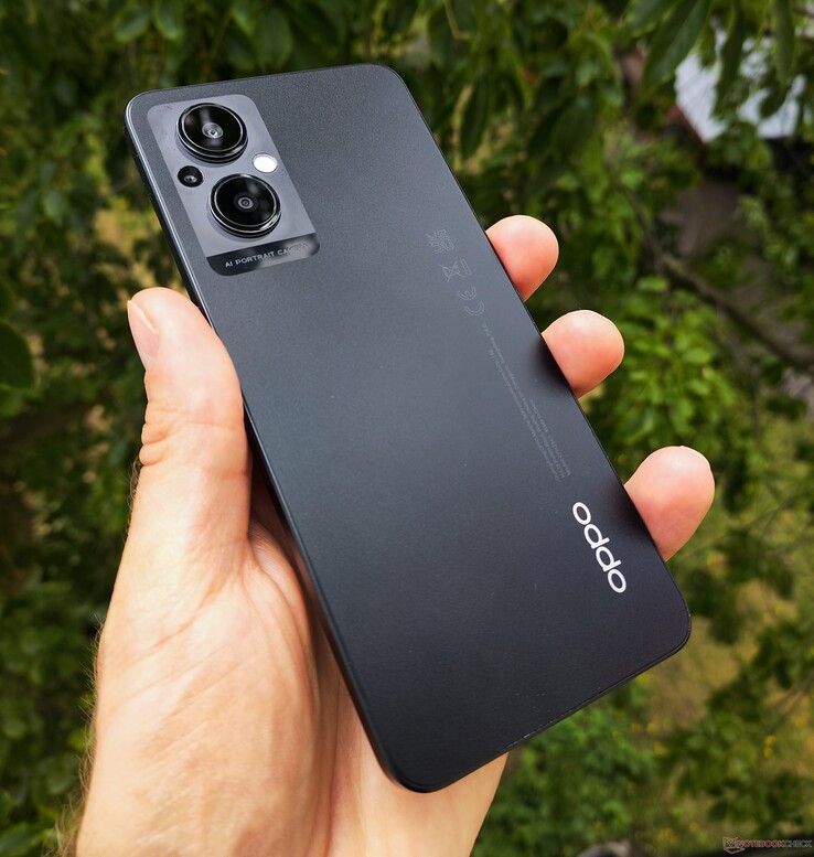 Testa Oppo Reno8 Lite 5G-smartphone