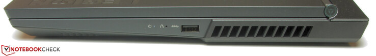 Höger sida: USB 3.2 Gen 1 (Typ A)