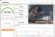 Fire Strike (nätdrift, endast dGPU)