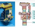 Fotografi och tvärsnittsprofil av Miniscope extra Large FOV (MiniXL). Bildkälla: UCLA via Science Advances; beskuren