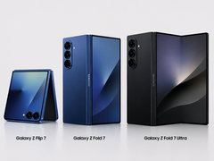 Samsungs nuvarande generation av vikbara telefoner, som lanserades 2025.