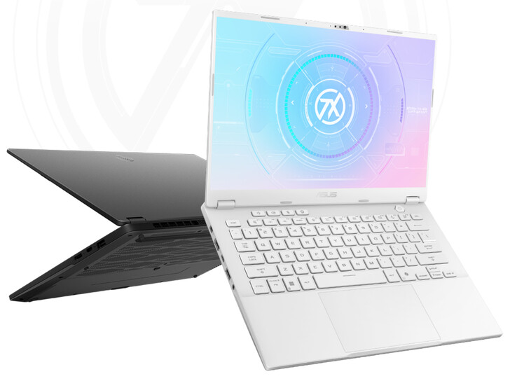 Asus säljer TUF Gaming A14 i Kina med svart och vitt som färgalternativ. (Bilden kommer från: Asus)