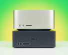 Mac Studio (överst), Dell XPS RTX Spark Mini PC (nederst).