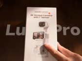 Detaljhandelsförpackningen till Insta360 Luna Pro.