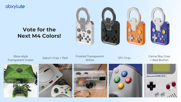 Abxylute vill lansera M4 Snap-On i ytterligare minst två färger. (Bildkälla: Abxylute)