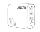 Den nya Anker Zolo 4-port 70W väggladdaren (bilden) kommer enligt uppgift att ha en vikbar kontakt. (Bildkälla: @AnkerInsider på X/Twitter)