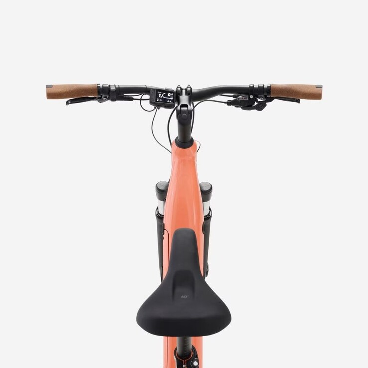 Decathlon Peach Orange Rockrider E-ACTV 500 elcykel
