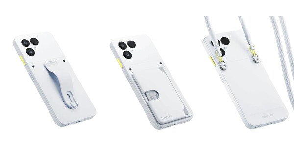 Fairphone 6 har stöd för modulära tillbehör som kan fästas på bakpanelen. (Bildkälla: Fairphone)