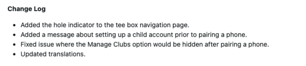 Releaseinformation för Garmin Approach J1 systemprogramvara version 8.09