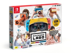 Nintendo Labo VR Kit som använde den ursprungliga Switch som skärm. (Bildkälla: Nintendo)