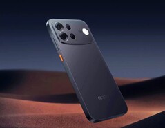 Oppo A7 Pro Max finns i tre färger, däribland svart.