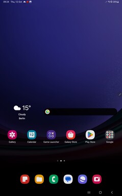 Samsung Galaxy Tab S9+ programvara