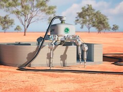 Charlotte är en hexapodrobot för byggprocesser. (Bildkälla: Crest Robotics)