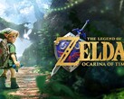 Officiell reklambild för nyversionen av The Legend of Zelda: Ocarina of Time.