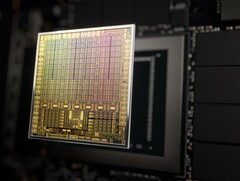 Nvidia GeForce RTX 3050 4GB laptop GPU-chip (Bildkälla: Nvidia marknadsföringsmaterial)