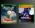 Detaljhandelslådorna Outer Worlds 2 och Ninja Gaiden 4 Xbox visas (Bildkälla: PNP Games)