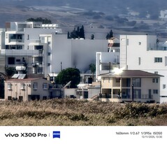 Vivo X300 Pro utan telekonverter 1600 mm