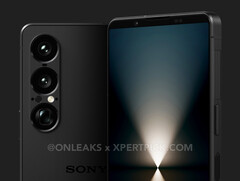 Xperia 1 VII har några mystiska sensorer ovanför sin periskop-zoomkamera. (Bildkälla: OnLeaks &amp;amp; XpertPick)