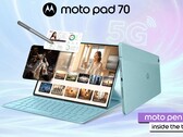 Moto Pad 70 har en 12,1-tums IPS LCD-skärm