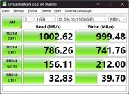 Front USB-C (Legion Pro 5, WIN): Crystaldiskmark 8