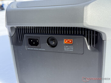 Ingångar för AC- och DC-laddning