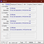 CPU-Z Cache