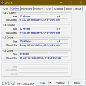 CPU-Z Cache