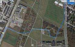 GPS-test: ASUS ROG Phone – Cykeltur genom ett skogsparti